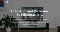 Desktop Screenshot of micropacinc.com