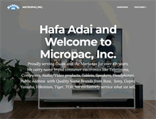 Tablet Screenshot of micropacinc.com
